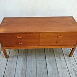 Commode basse danoise teck Aksel Kjersgaard Odder