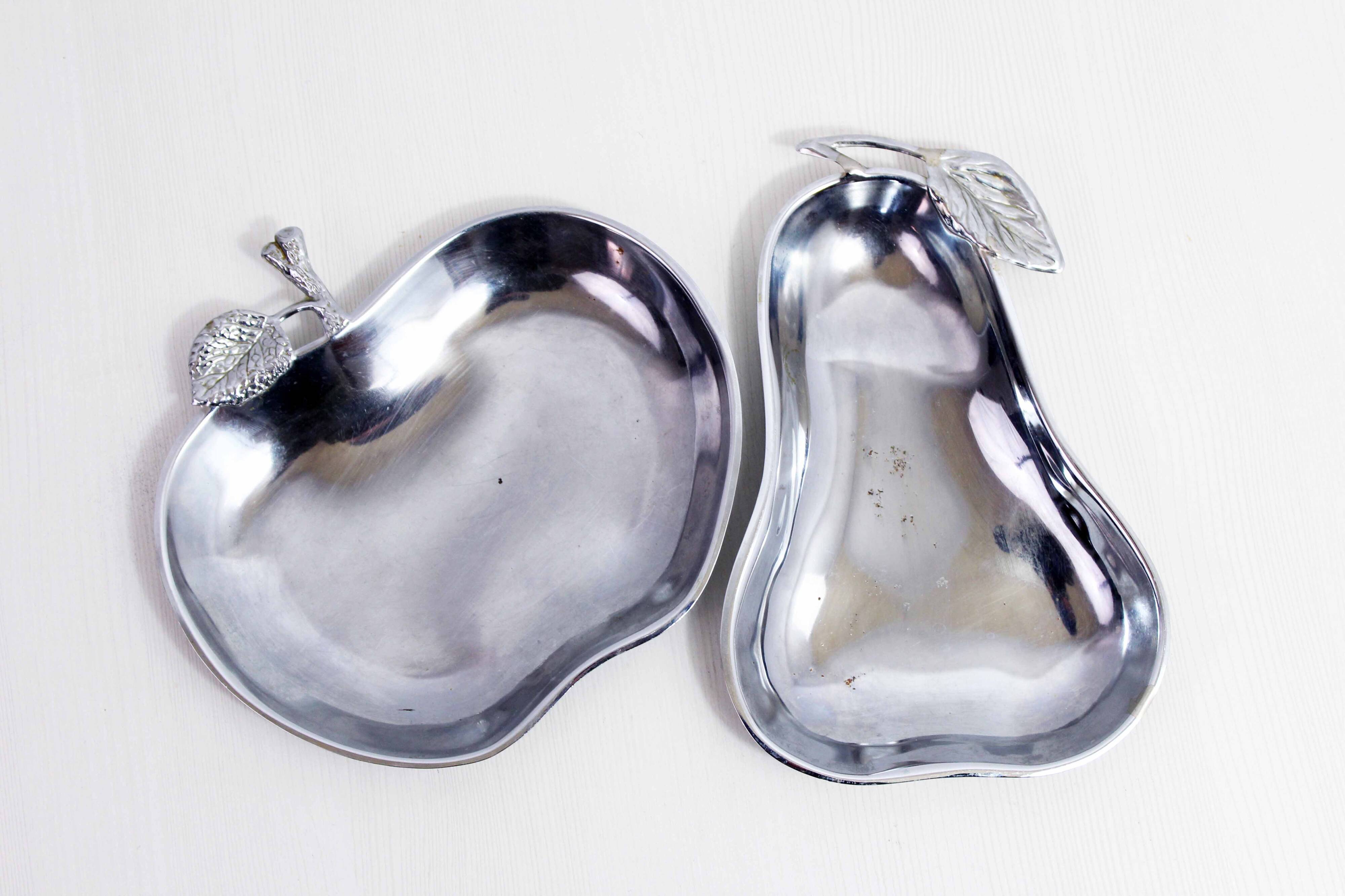 Duo de plats ou vide poche pomme poire