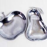 Duo of dishes or apple pear pocket