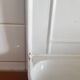Enamelled utensil holder and ladle