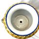 Medici garden vase in faience of Nevers signed 19th century
