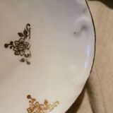 2 plats de service de table en pate de Limoges Berry ovales
