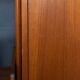 Vintage 20thc italian modular teak wall cabinet c.1960