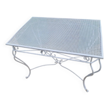 Iron garden table