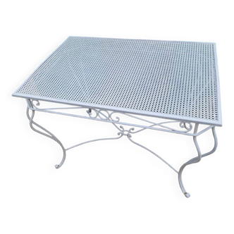 Iron garden table