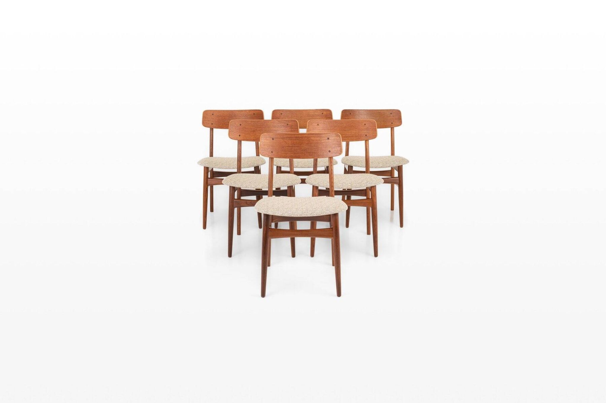 Dining chairs from Farstrup Møbler, 1960s, set of 6