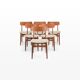 Dining chairs from Farstrup Møbler, 1960s, set of 6