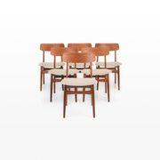 Dining chairs from Farstrup Møbler, 1960s, set of 6