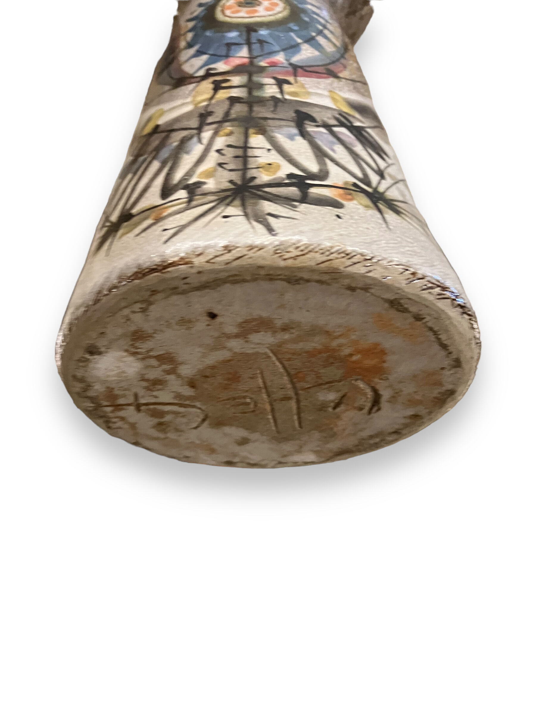 Stoneware vase by andré l'helguen for keraluc
