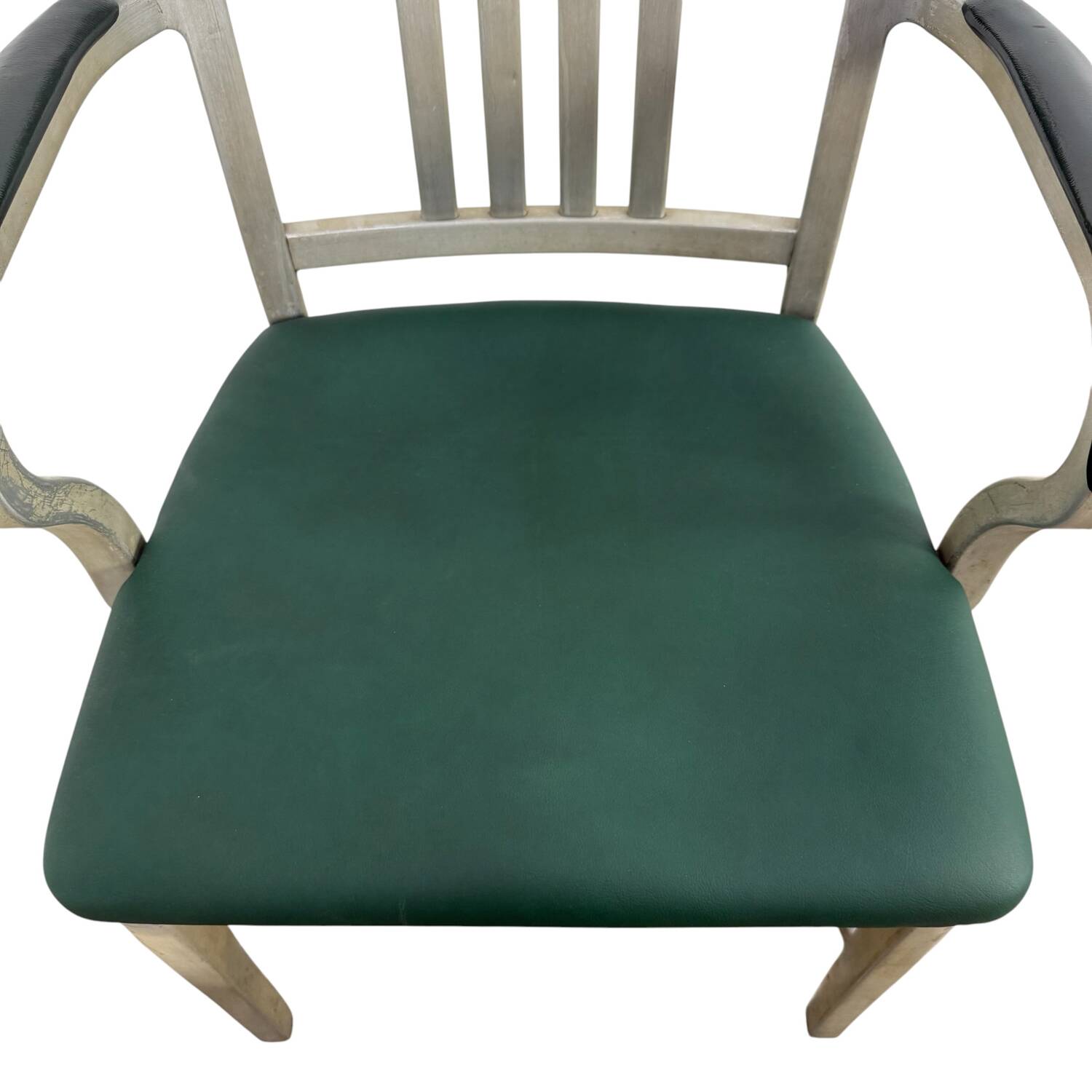 Rare pair of american aluminum Goodform armchairs