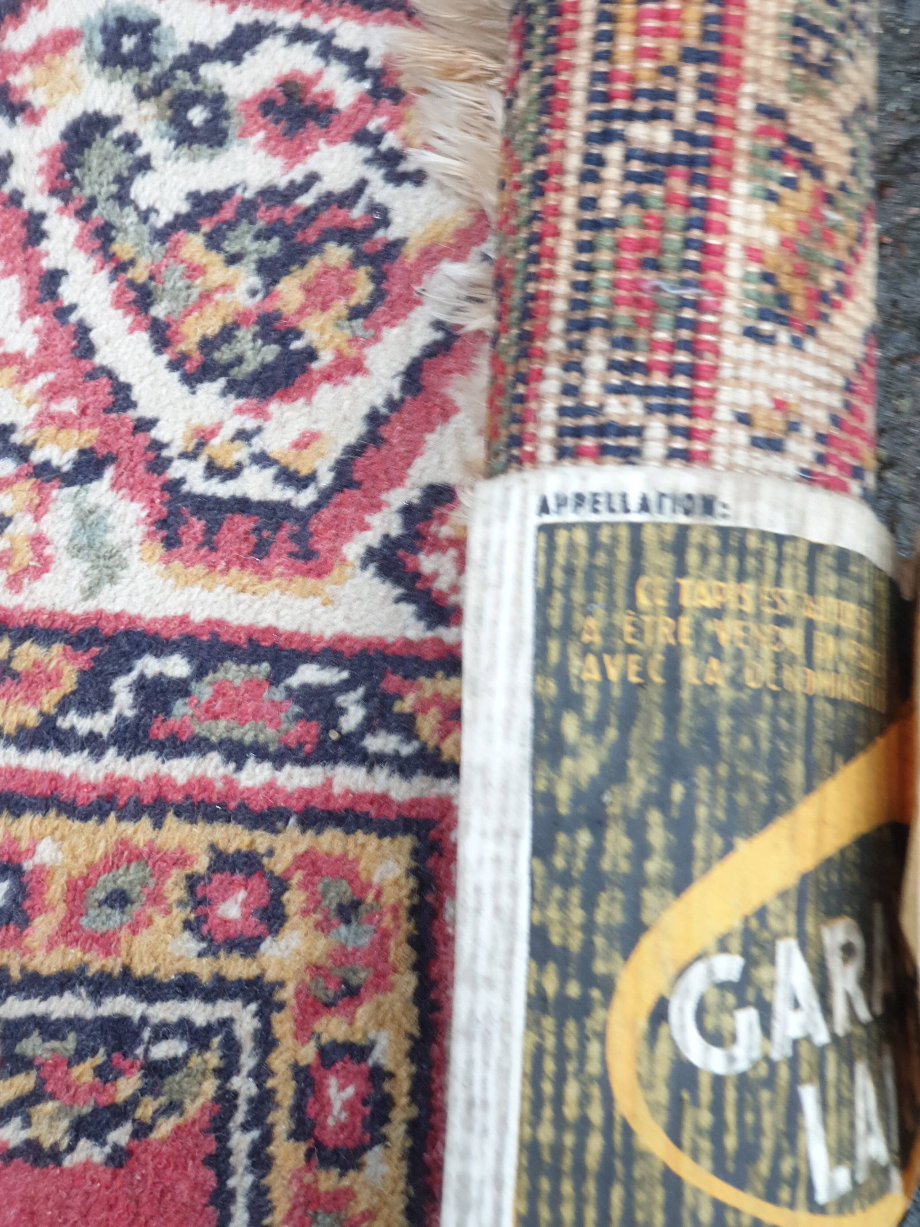 Large oriental wool carpet