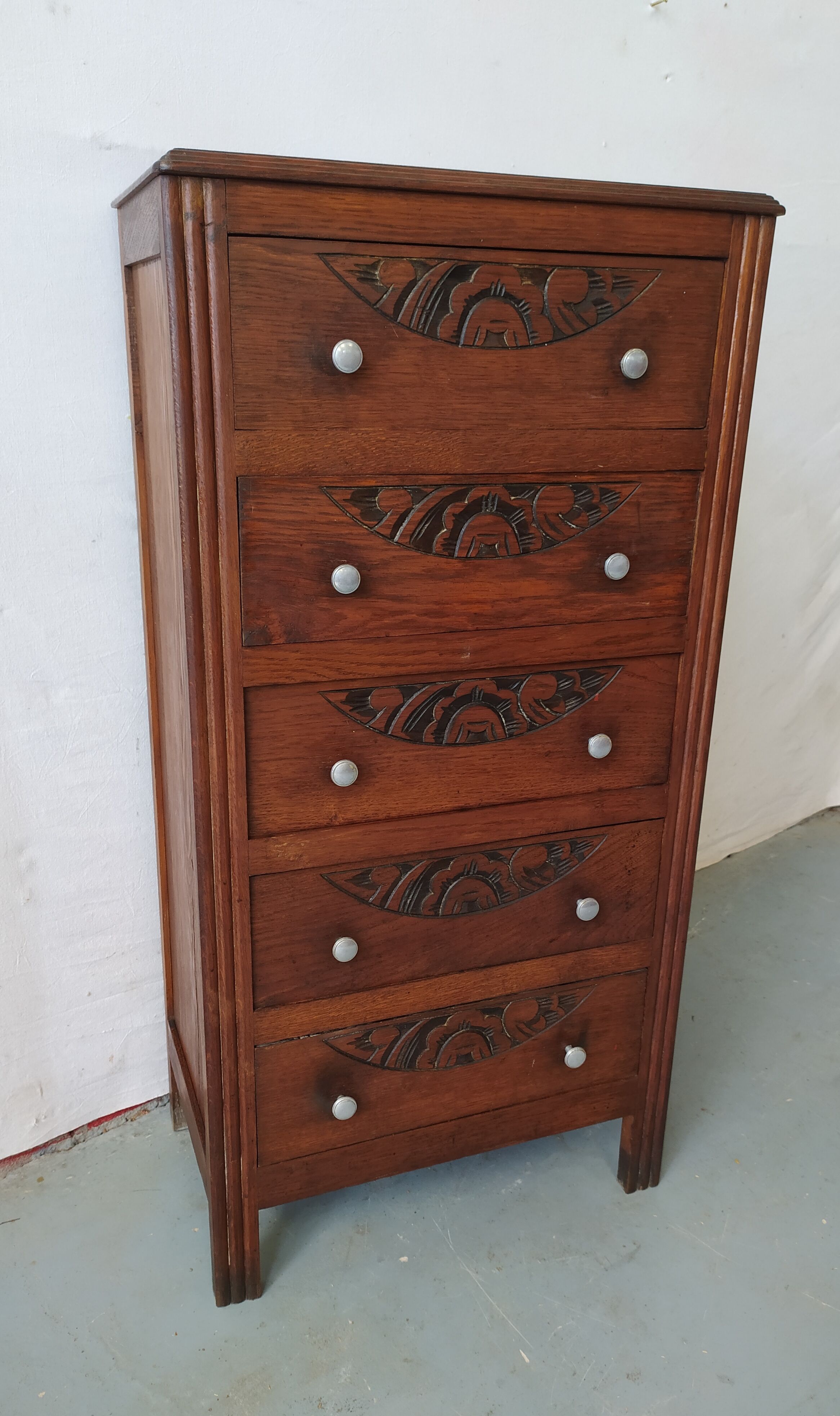 Semainier art déco années 50