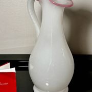 Pichet Opaline Baccarat / Saint Louis 19ème siècle