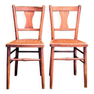 Antique bistro chairs, 1950s