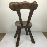 Brutalist low chair