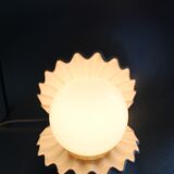 Vintage shell lamp 1980