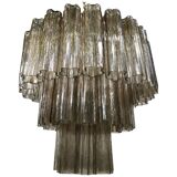 Fume’ “tronchi” murano glass chandelier d60-3l