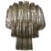 Fume’ “tronchi” murano glass chandelier d60-3l