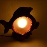 Lampe veilleuse Poisson Art Déco