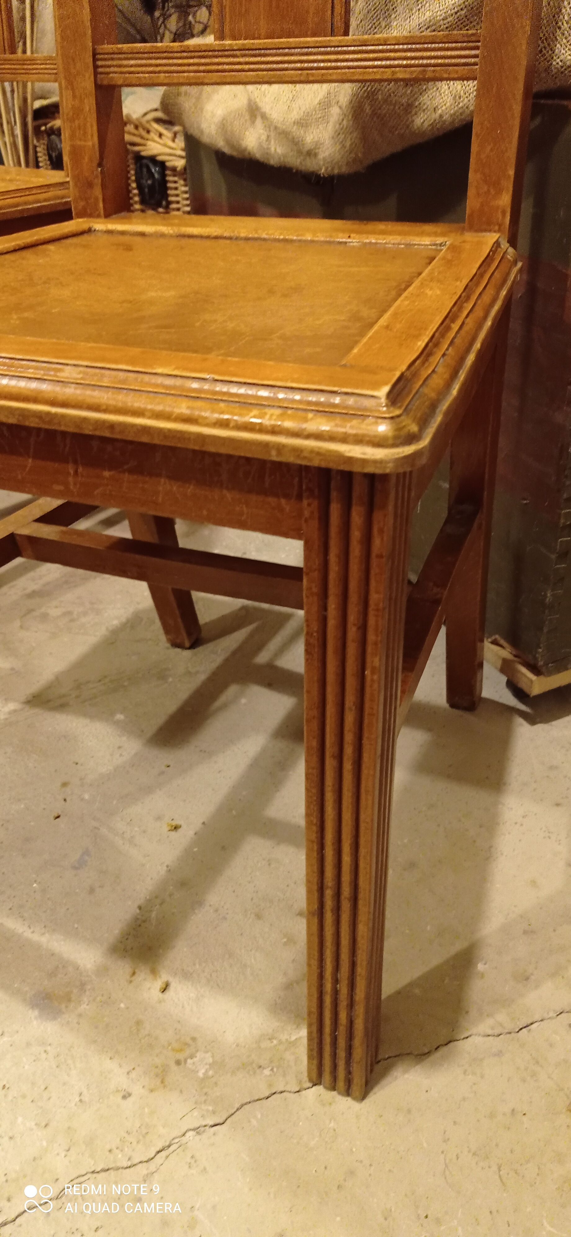 Pair of art deco chairs