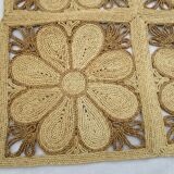 Rug in corn straw 180 x 91 cm