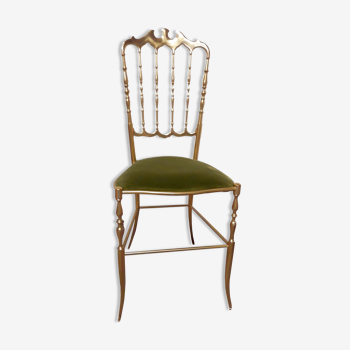 Metal "chiavarina" chair