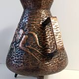 Vintage Copper Umbrella Stand Attr. to Angelo Bragalini, Italy