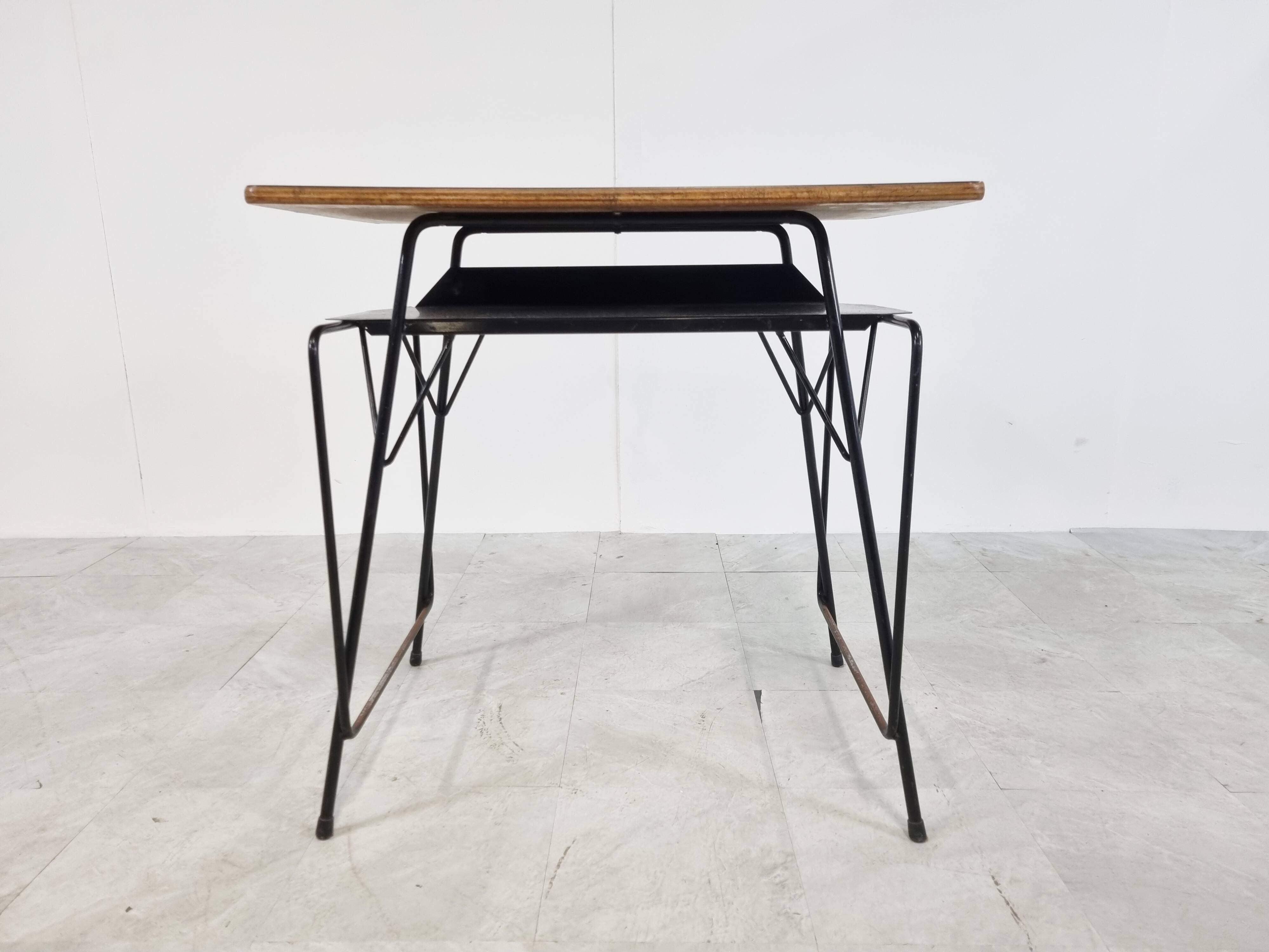 Vintage desk by Willy Van Der Meeren for Tubax, 1950s