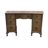 English walnut desk from the 1950s