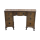Bureau anglais en noyer des années 1950