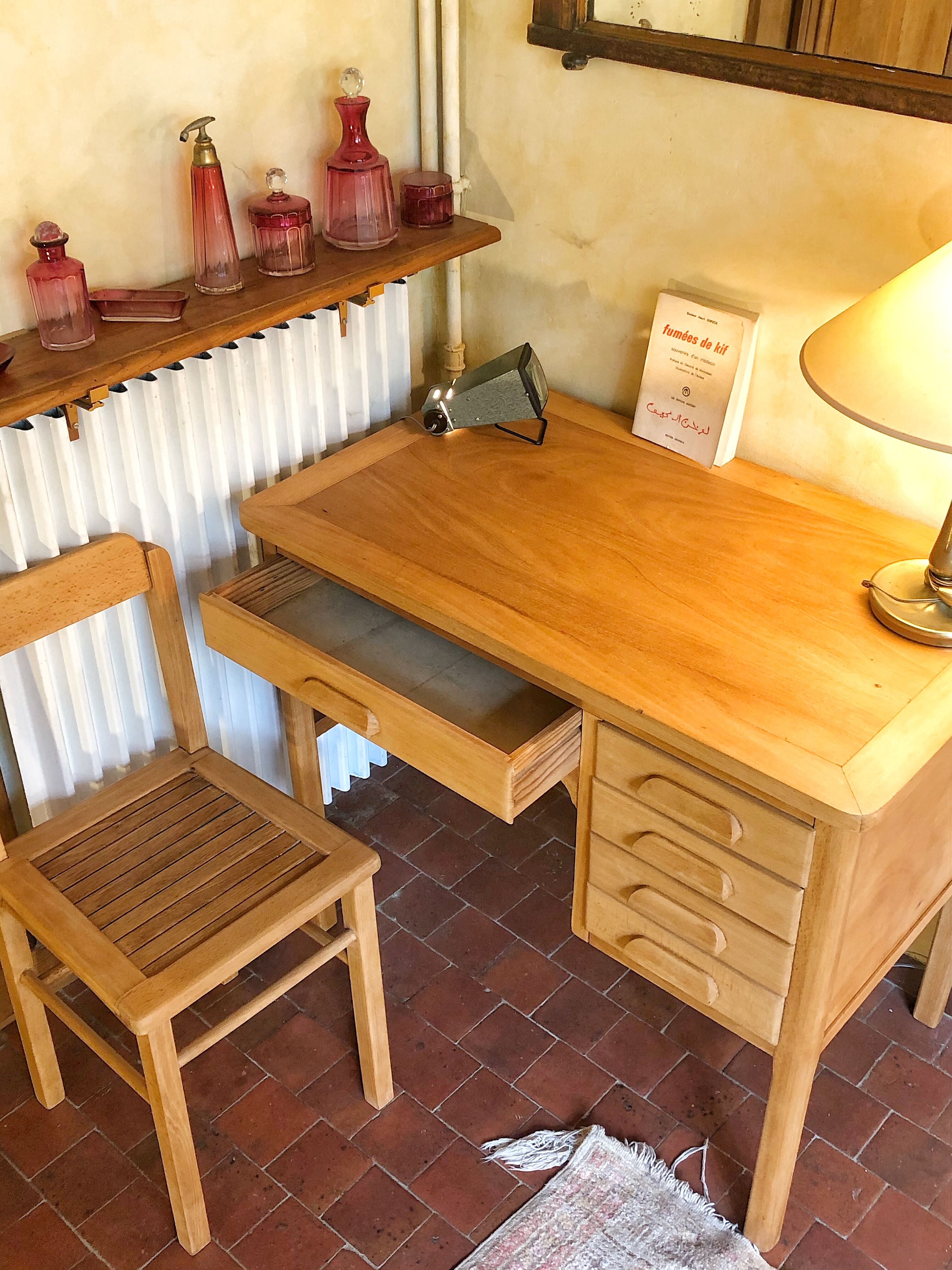 Vintage school desk
