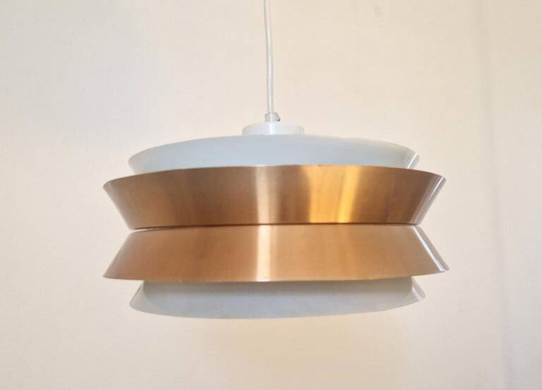 Suspension mid-century dans le style de Jo Hammerborg, Danemark, années 1970.