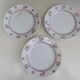 7 dessert plates in earthenware K G de Lunéville Model Danièle