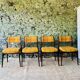 Set of 4 chairs from the 60s