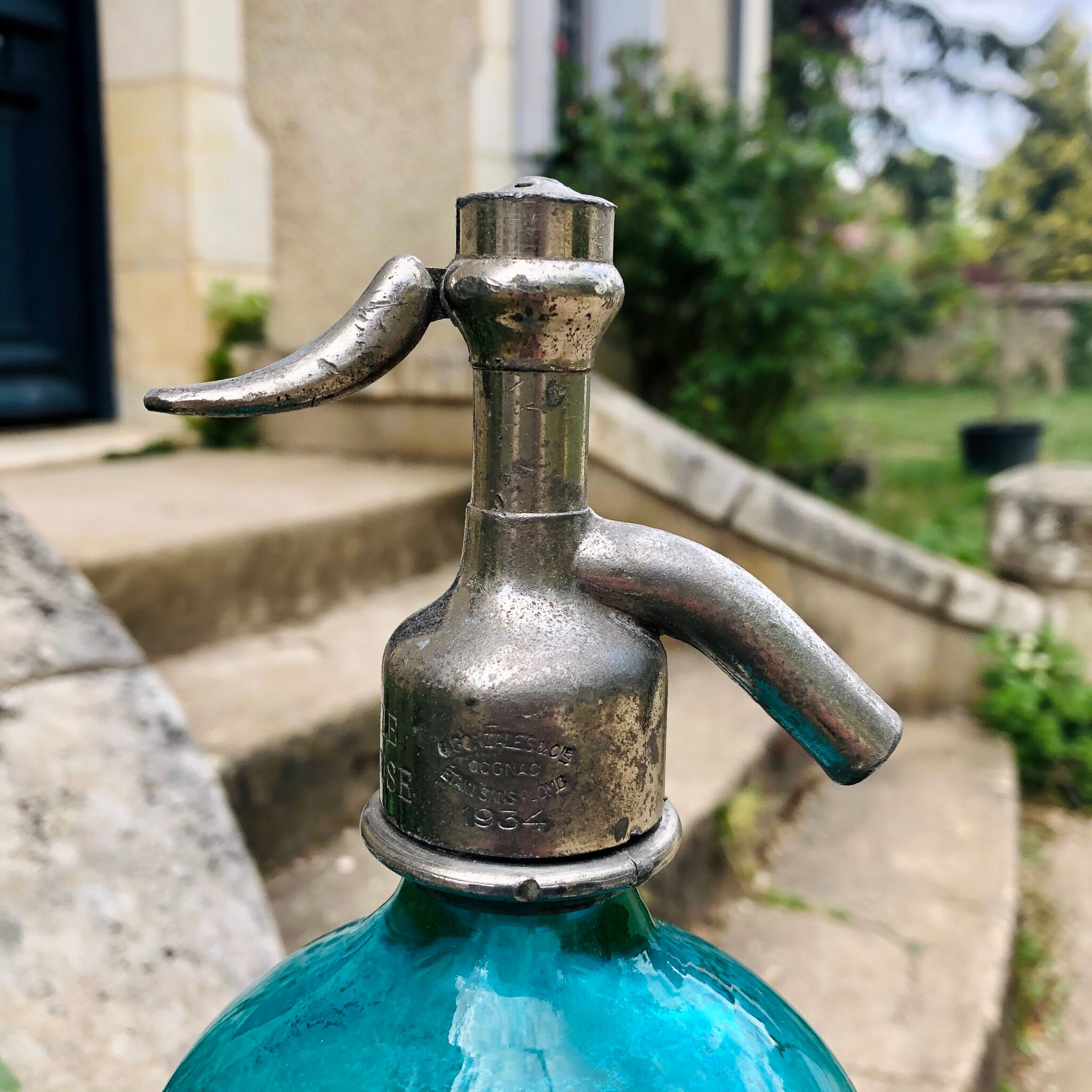 Siphon bleu