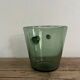 Blown glass ice bucket