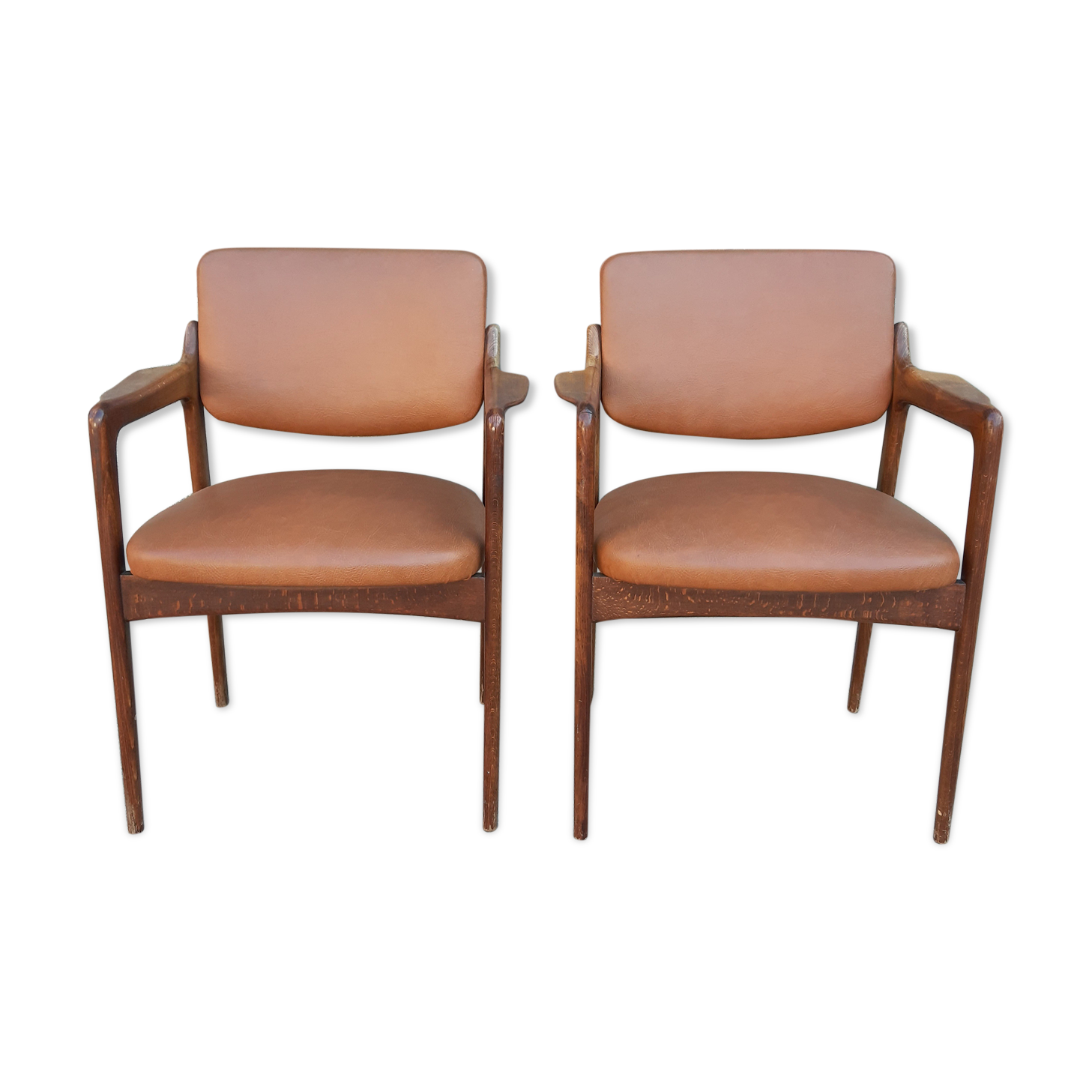 Pair of Scandinavian armchairs