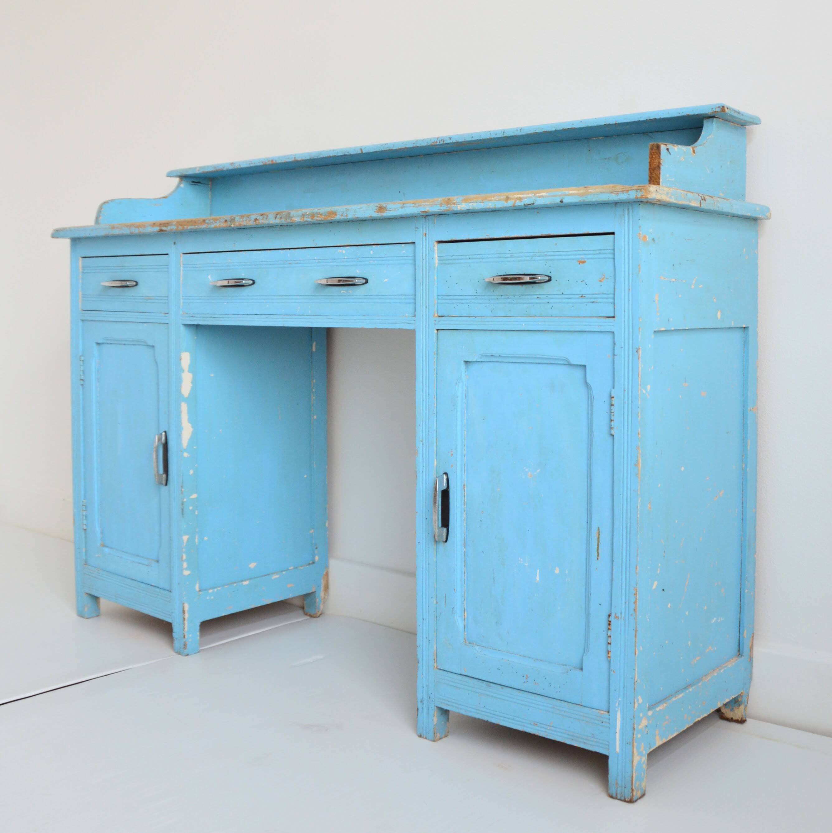 Old workshop/trade/counter/kitchen furniture 1940s vintage