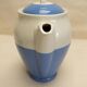 Vintage Ceranord coffee service pot coffee maker sugar bowl blue white