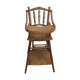 Chaise haute de bébé ancienne
