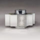 1960s Table Lighter by Sarome In Aluminium