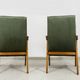Chaises vintage par Edmund Homa Gfm 18, Pologne, années 1960, ensemble de 2