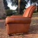 Fauteuil club restauré