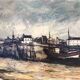 Tableau Normandie signé Franc