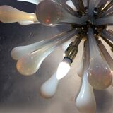 Drops Murano glass chandelier