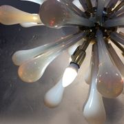 Lustre Drops en verre de Murano