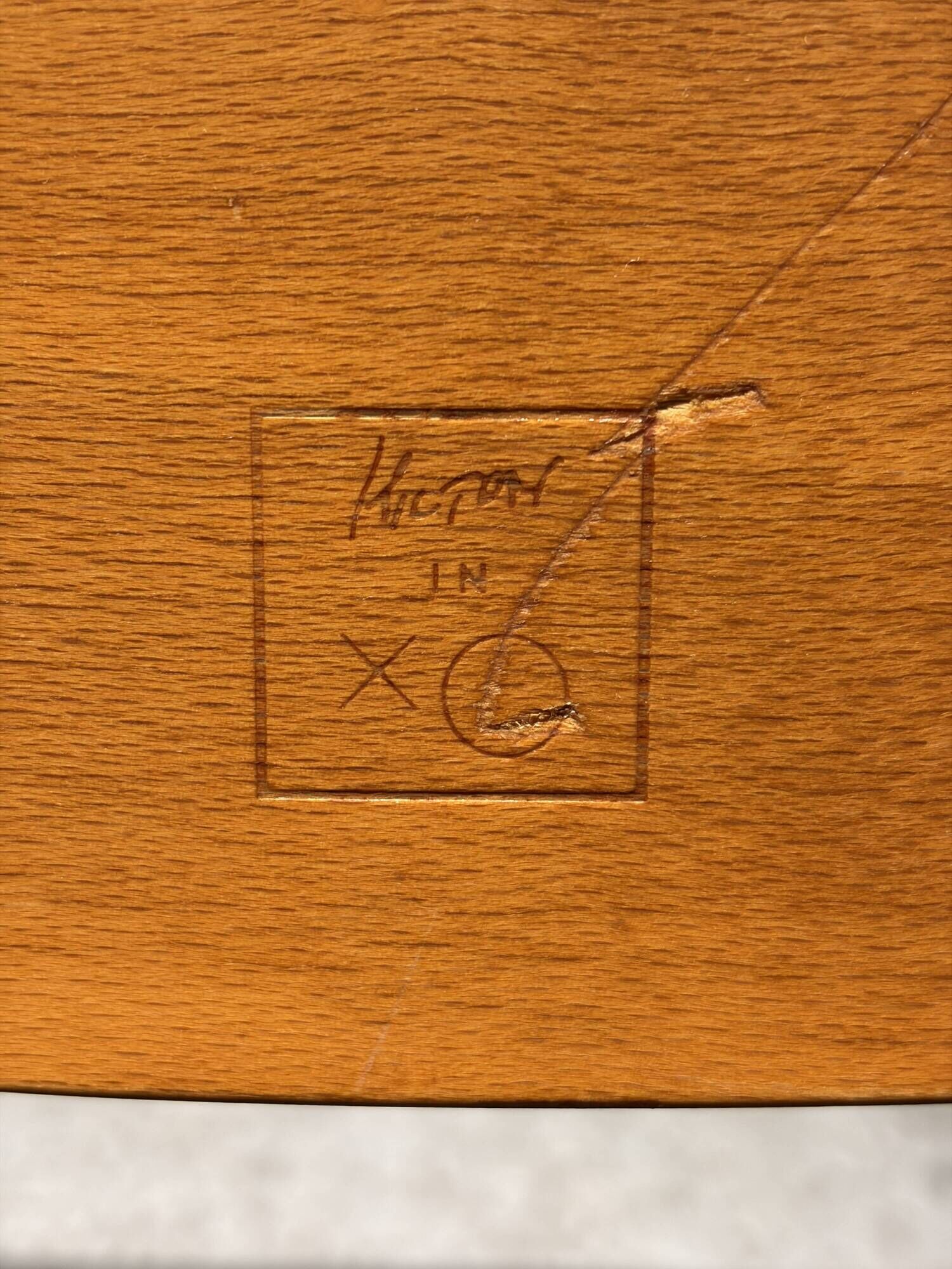 Fauteuil Matthew Hilton, XO, 1990