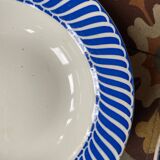3 assiettes creuses Digoin Sarreguemines modèle Jacquot.