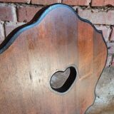 Pair of Alsatian brutalist chairs.