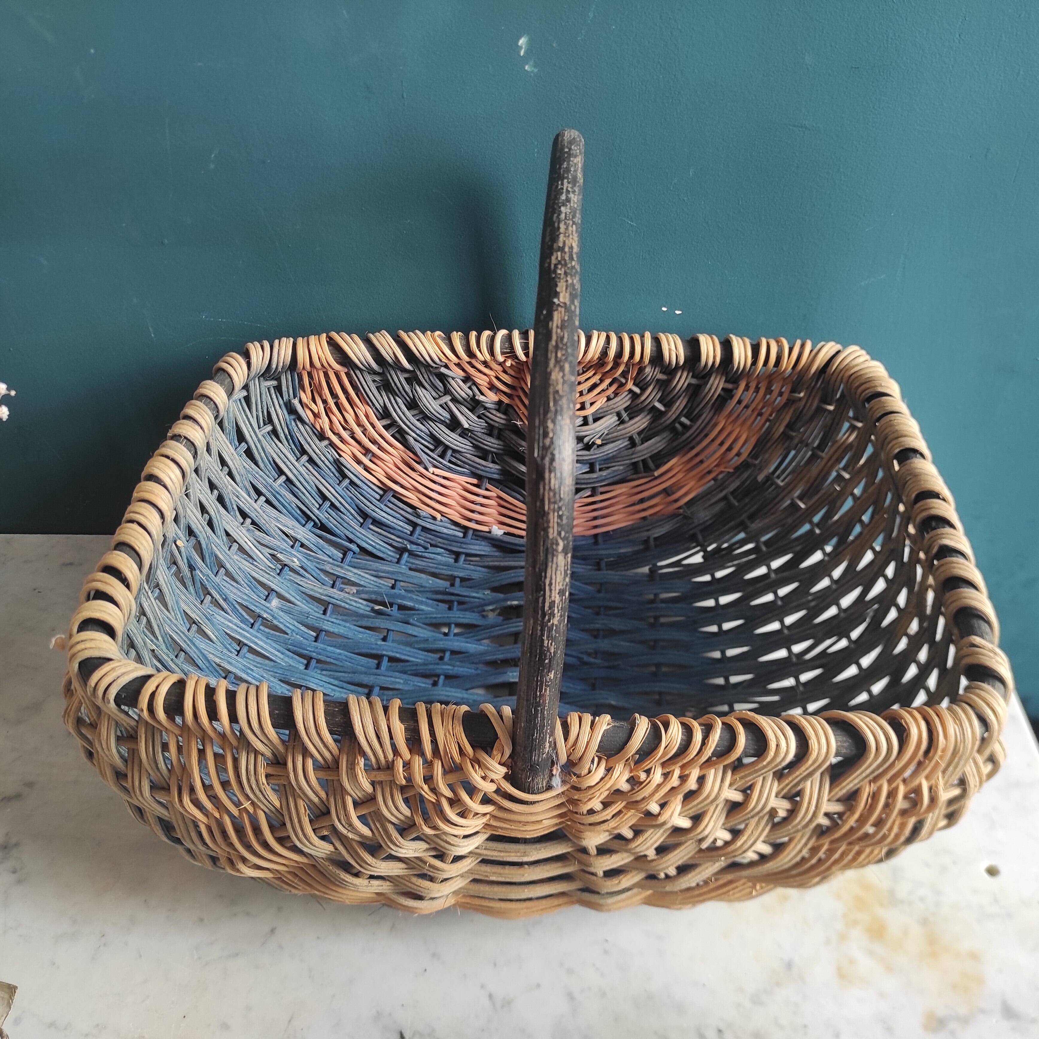 French vintage basket